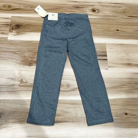 NEW Live Love Dream Aeropostale Grey Ruched Cropped Leggings Women’s Small - Picture 1 of 7